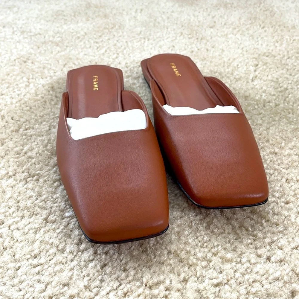 Frame Denim Brown Flats - Picture 2 of 10